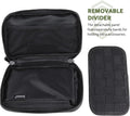 OZCHIN Smell Proof Bag Pocket Bag Activated Carbon Fiber 8'' x 5'' Portable Carry Pouch for Travel (Grey)