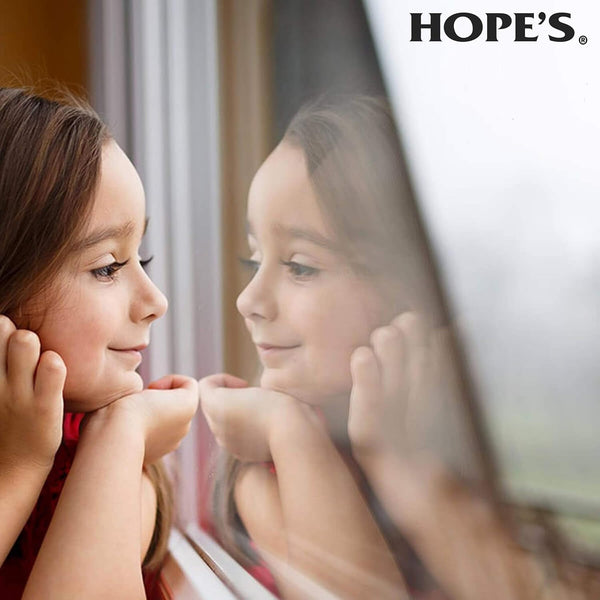 HOPE'S Perfect Glass Cleaner Spray Refill, Streak-Free, Ammonia-Free Window, Mirror, Screen, Tinted Glass, and Shower Door Cleaner, Indoor and