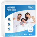 DMI Waterproof Mattress Protector, White, 36x80x6 Inch, Noiseless Plastic Fitted Hospital