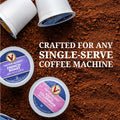 Victor Allen'S Coffee White Chocolate Caramel Flavored Cappuccino, 12 Count, Single Serve Coffee Pods for Keurig K-Cup Brewers