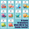 20 Pack Galaxy Bath Bombs for Kids with Space Explorer Toys, Cosmic Adventure Kids Bath Bombs with Astronauts, Rockets, Planets & Glow-In-The-Dark