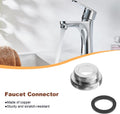 16 pcs Faucet Adapter Kit, CNYMANY Kitchen Aerator Adapter Set Male Female M22 Sink Faucet Adapter Connecting Garden Hose Water Filter Standard