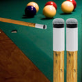 OCR 10Pcs 13mm Soft Grey Cue Tips Billiard Replacement Screw-on Tips with Pool Cue Stick Ferrules