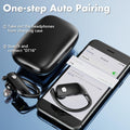 Wireless Earbuds Bluetooth Headphones 48Hrs Play Back Sports Earphones with LED Display Built in Mic Deep Bass Stereo in Ear Waterproof Headset