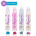 12pc Fruit Flavored Lip Gloss Necklace Set - Non-Toxic Wearable Lip Gloss | Fun Party Favors for Teen Girls & Kids. Lip Gloss Necklace Gift Set