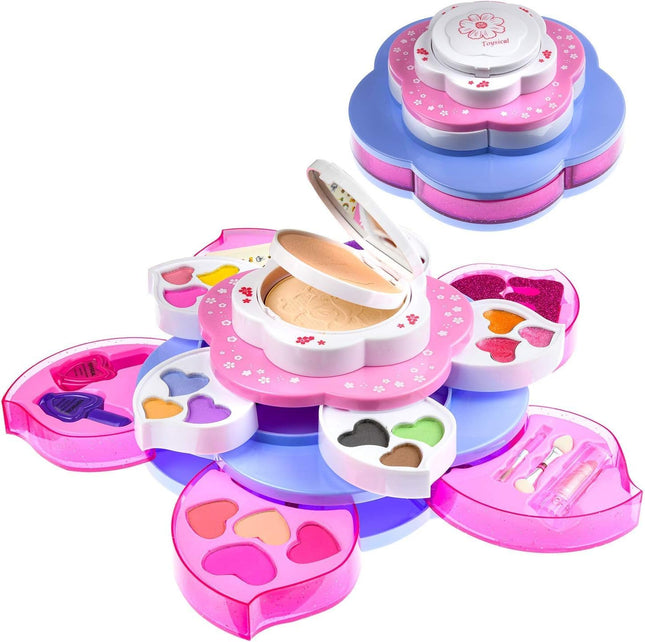 Toysical Makeup Kit for Teens - Flower Palette Gift Set for Teen Girls and Women