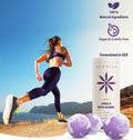 Arnica Bubble Bath Bombs Lavender Bergamot Essential Oils Luxurious Mega Foaming Bath Bombs for Dry Skin Nourishment Moisturizing Blissful Bath