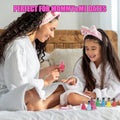 Disney Princess Nail Polish Set, 15-Piece Peel-Off with Toe Spacers