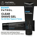 Bump Patrol Cool Shave Gel - Sensitive Clear Shaving Gel With Menthol Prevents Razor Burn, Bumps, Ingrown Hair - 4 Ounces 4 Ounce (Pack of 1)