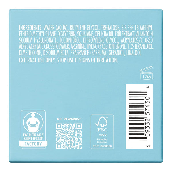 E.L.F. SKIN Holy Hydration! Gel-Yeah Moisturizer, Lightweight Moisturizer for Plump, Hydrated Skin, Infused with Squalane, Vegan & Cruelty-Free