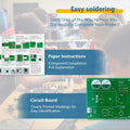 Soldering Practice Kits Electromagnetic Emitter DIY Soldering Project Electronic Kits Mini Voltage Converter Module Suitable for Students