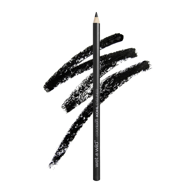 Wet N Wild Color Icon Kohl Eyeliner Pencil - Rich Hyper-Pigmented Color, Smooth 