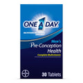 One A Day Men's Pre-Conception Health Multivitamin to Support Sperm Health, Supplement for Men with Vitamin C, Vitamin E, Selenium, Zinc, and