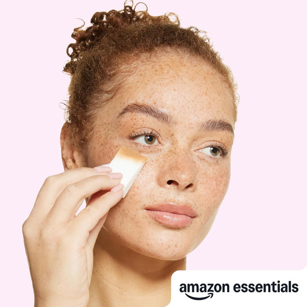 Amazon Essentials Cosmetic Foam Wedges For Makeup, 32 Count (Previously Amazon Basics) 32 Count (Pack of 1)