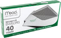 Mead 0 Envelopes, Letter Size, 4-1/8" x 9-1/2", Security Printed Lining for Privacy, Gummed Closure, Windowless, White All-Purpose for Home &