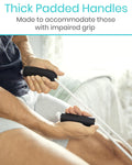 Vive Sock Aid - Easy On and Off Stocking Slider - Donner Pulling Assist Device - Sock Helper Aide Tool - Puller for Elderly, Senior, Pregnant,