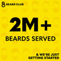 The Beard Club Beard Oil for Men - 2Oz Classic Sandalwood Natural Beard Oil with Castor & Amber Oils - Beard & Mustache Conditioner - Hydrates,