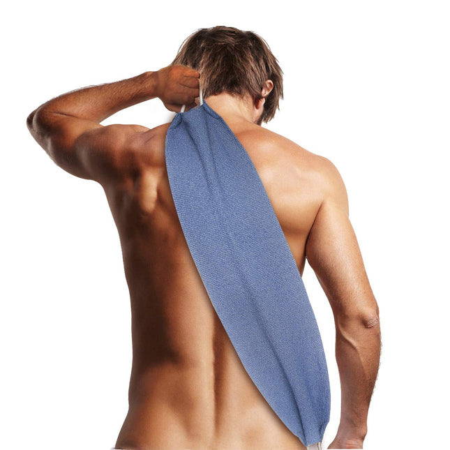 Evridwear Exfoliating Back Scrubber with Handles Two Sides for Body Shower Deep 
