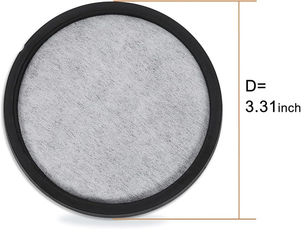 12-Pack Premium Activated Charcoal Water Filter Disk for All Mr. Coffee Models 12 Count (Pack of 1)
