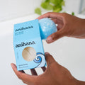 ANIHANA Bath Bomb with Coconut Oil, Paraben Free, Hand-Crafted Luxury Fizzers, Refreshing Blue Ocean Scent, 6.3 oz 1 Count (Pack of 1) Blue Ocean