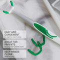 REACH Ultraclean Access Flosser Refill Heads, Mint, Plaque Remover for Teeth, Shred Resistant, for Hard to Reach Areas, Oral Care, PFAS Free, for