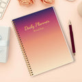 TREES Undated Daily Planner, 80-Day To-Do List with Hourly Schedule | Day-on-a-Page Agenda for Hourly Schedules, Priorities, Tasks and Notes,