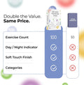 BEST 100 Daily Meditation Cards | Anxiety Relief Item for Relaxation | Self Care Kit for Stress Relief | Perfect Mindfulness Gift For Teens &