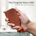 Pumice Stone for Feet Lasts 5+ Years Foot Exfoliator Scrubber Callus Remover Made of Natural Terra-Cotta Minimalist