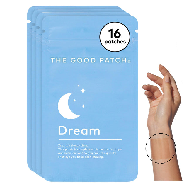 The Good Patch Plant Powered Sleep Support - Sustained Release Dream Patch with 