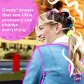 Goody Stay Tight Hair Barrettes, 4 Ct, Mock Tort, SlideProof Flat Clips, Comfortable & Versatile Styling Accessories for Women, Men, Boys & Girls,