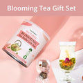 Blooming Tea Flowers Gift Set, 10 Unique Varieties Flowering Tea Balls, Individual Packing Handmade Blooming Balls for Anniversary, Valentine,