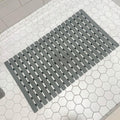 BEMISO Shower Mat Non Slip Bathtub Mat with Suction Cups and Drain Holes 27.5 x15.7 Inch Bath Mat for Tub & Shower.Easy Dry,Easy to