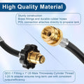 F273704 5Ft Propane Heater Adapter Hose for Mr.Heater Buddy Series | Compatible With Mr. Heater, Big Buddy Heater To Series, Coleman Camp Stove