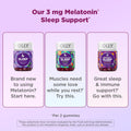 OLLY Muscle Recovery Sleep Gummies, Sleep and Sore Muscle Support, 3Mg Melatonin, Tart Cherry, Vitamin D, Berry Flavor - 40 Count