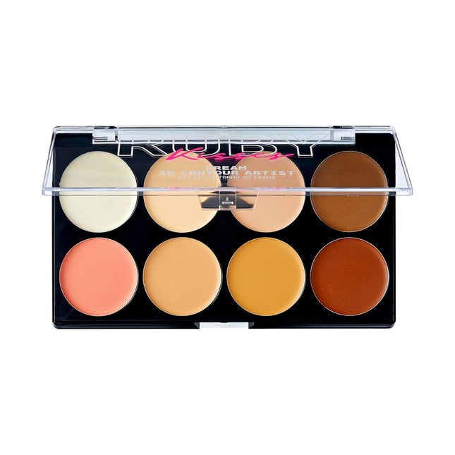 Ruby Kisses 3D Face Creator Cream Foundation & Concealer, 12 Hours Long Lasting,