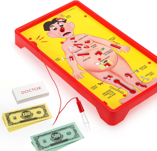 Operation Electronic Board Game, Family Games for Kids Ages 6+, Kids Board Games
