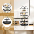 MODOWEY Rotating Earring Holder Organizer Stand, 5 Tier Metal Tree Display for Women Vendors, 220 Holes Adjustable Jewelry rack for Stud Hoop