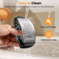 Garlic Press,Stainless Steel Garlic Mincer Crusher,Easy to Use and Clean,Ergonomic Handle,Easy Kitchen Gadget for Effortless Smashing,Kitchen