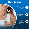 GuruNanda Concentrated Mouthwash (2 fl oz), Supports 300 Rinses, Aids in Fresh Breath, Fluoride-Free, Mint Mouthwash with Natural Essential Oils 1