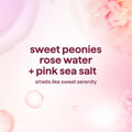 method Body Wash, Pure Peace - Leaves Skin Feeling Soft & Moisturized, Made Without Parabens, Notes of Peony, Rose Water & Pink Sea Salt, 18 fl oz