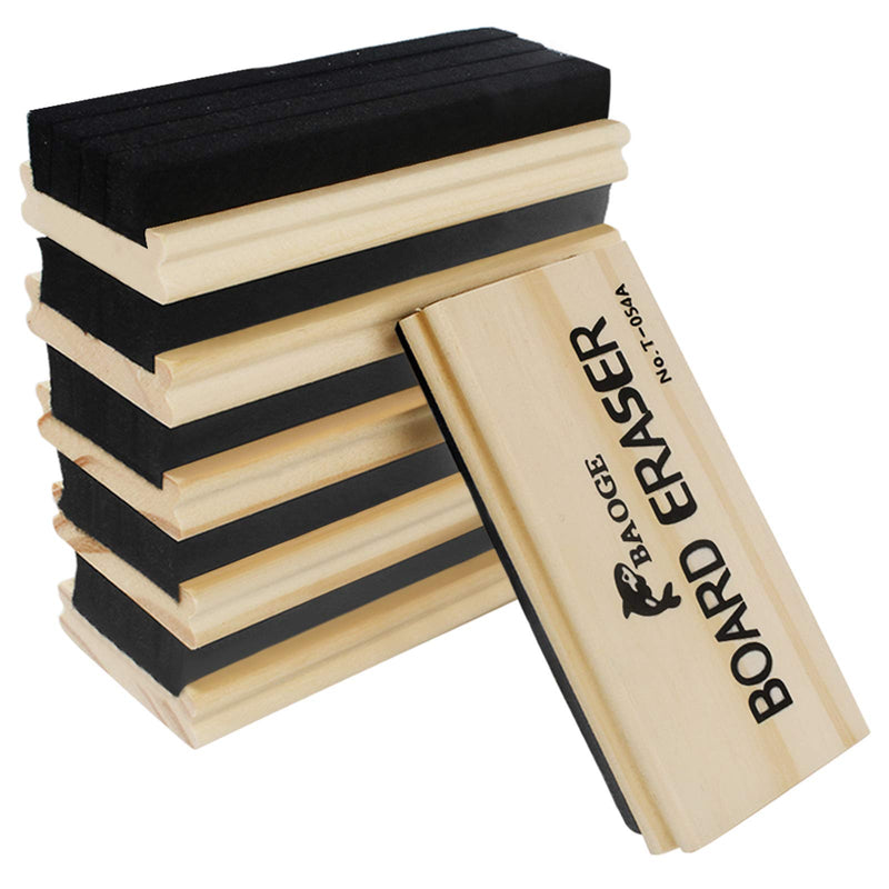Chalkboard Eraser 6 Pack Wool Felt Dustless Blackboard Eraser Cleaner for Teachers and Kids