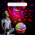 MINGKIDS Timer Star Light Projector with Remote Control,Rotation and 16 Colors Projection Lamp and Sleep Light,Christmas Easter Birthday Gifts for