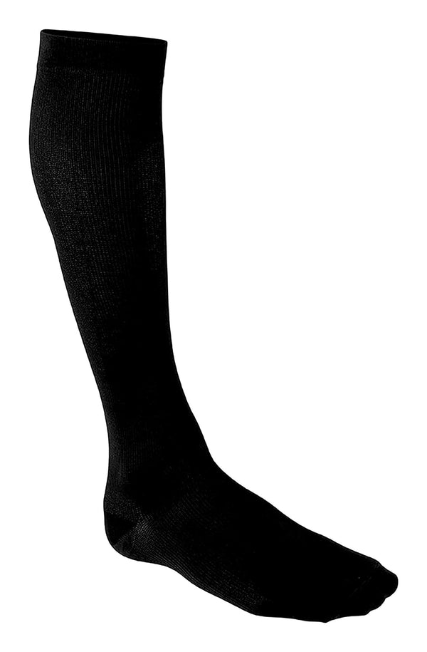 FUTURO Dress Socks for Men, Large, Black, Firm (20-30 mm/Hg) Large Firm Compression (20-30 mm/Hg)