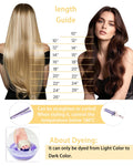 Hetto Microlink Hair Extensions Human Hair Blonde Micro Bead Hair Extensions Real Hair Invisible Short for Women 12 Inch 45g 50s 1-1-M-#60 12-Inch