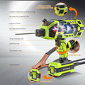 Portable Welding Machine 110V Handheld Electric ARC Welder Gun Stick Welder Machine with IGBT Inverter 5 Variable Current Adjustment for