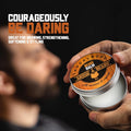 Beard Balm for Men, 2oz Sandalwood & 2oz Citrus Scent, w/Jojoba Oil & Shea Butter, Styling Cream for Men, Moisturizer & Softener, Beard Care Leave