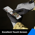 toolant 100% Waterproof Gloves for Men and Women, Winter Work Gloves for Cold Weather, Touchsreen, Thermal Gloves for Freezer Work, Fishing and
