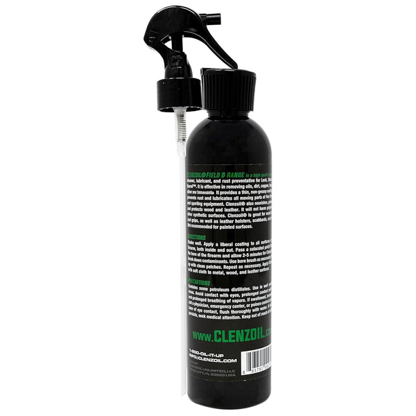 Clenzoil Field & Range CLP Gun Lubricant - 8 oz Trigger Sprayer Bottle 8 oz Sprayer