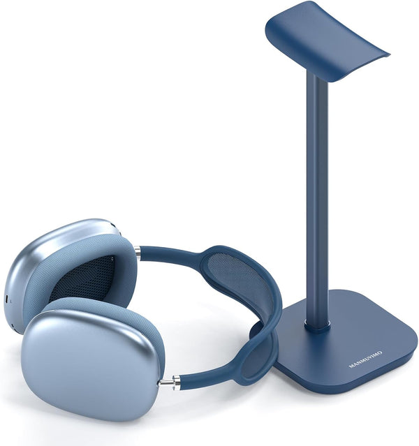 Headphone Stand, Desktop Headset Holder Heavy Base Desk Earphone Stand Aluminum Gaming Headset Hanger Rack for Airpods Max, Airpods, Airpods Pro,