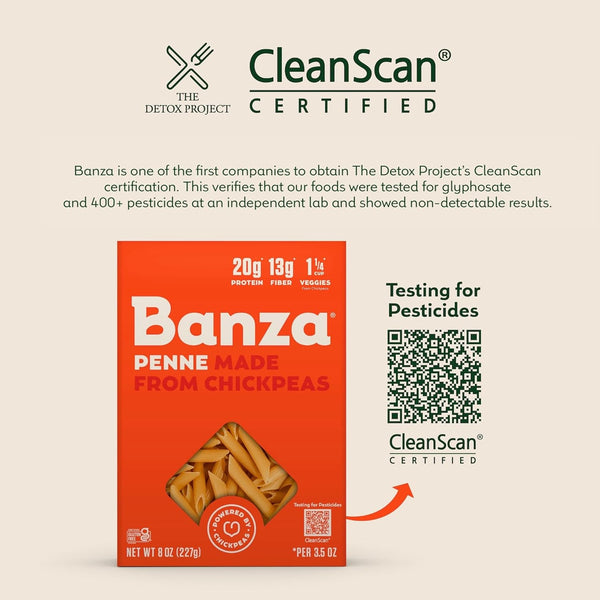Banza Elbows Pasta from Chickpeas - Gluten Free, High Protein, and Lower Carb Protein Elbows Chickpea Pasta - 8oz 8 Ounce (Pack of 1)
